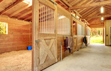 Wood stable construction leads